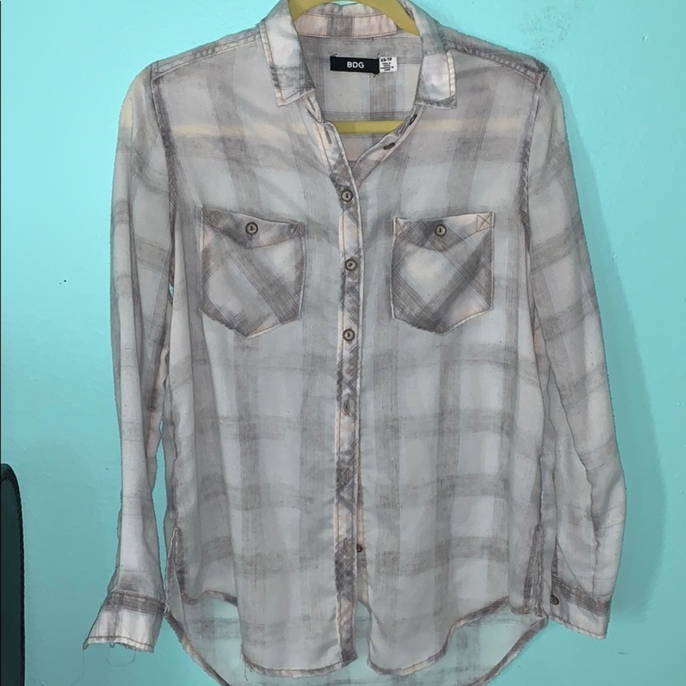 Urban Outfitters (BDG)  Plaid button-down